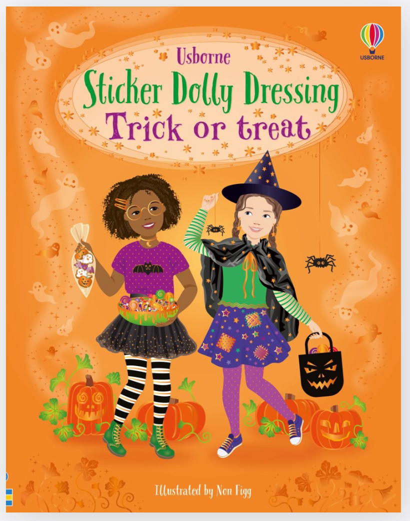 Sticker Dolly Dressing Trick or Treat