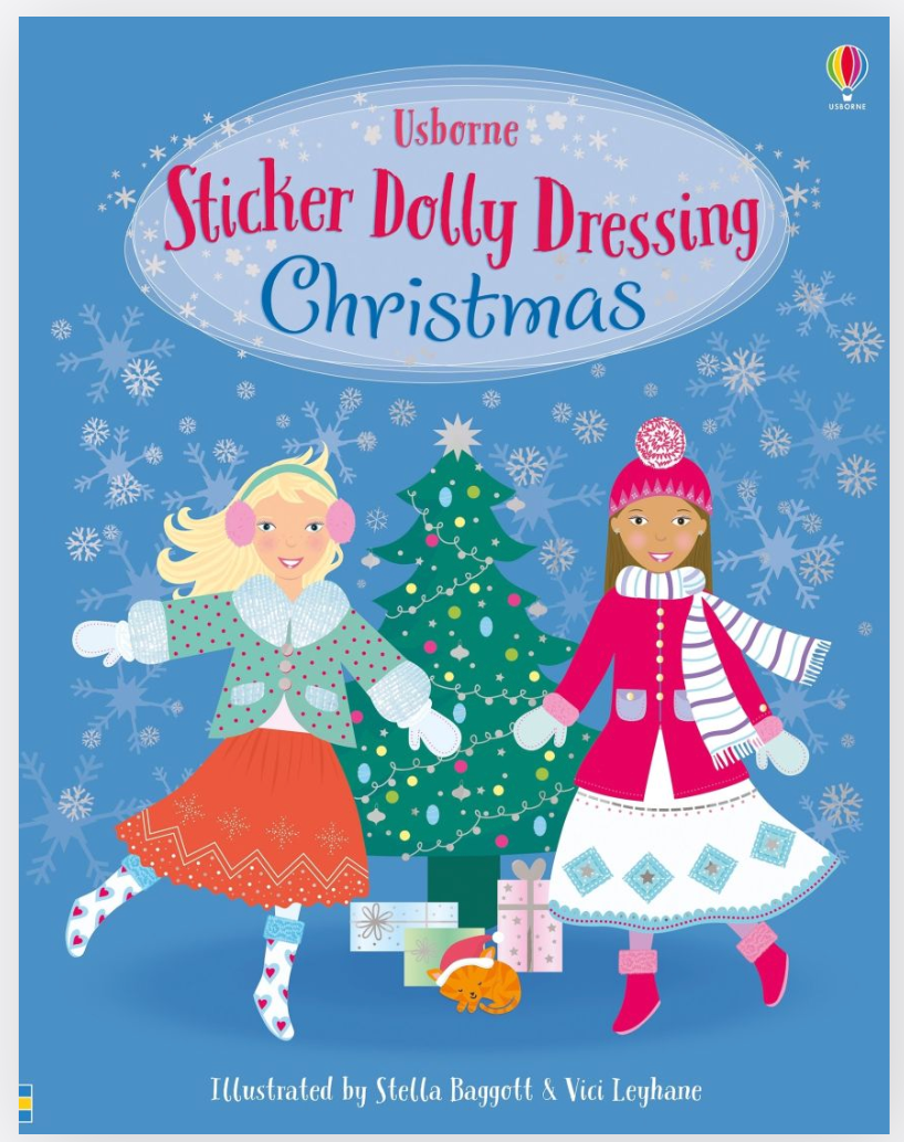 Sticker Dolly Dressing Christmas