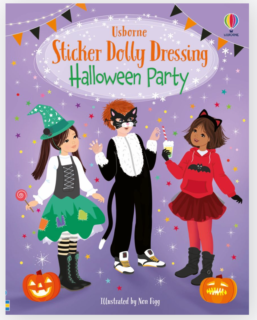 Sticker Dolly Dressing Halloween Party