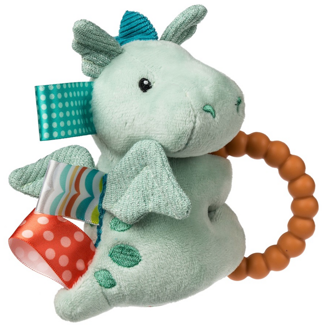 Taggies Drax Dragon Teether Rattle