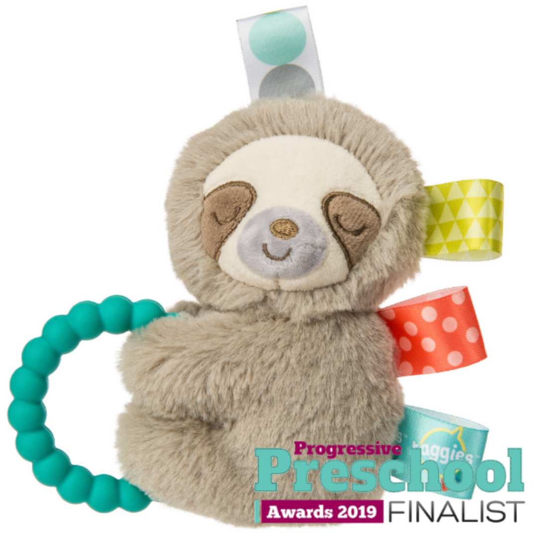 Taggies Molasses Sloth Teether Rattle