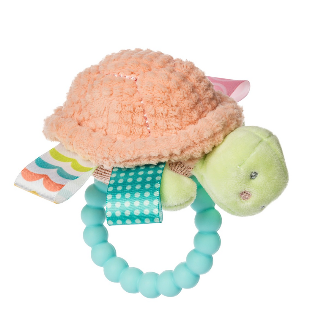 Taggies Tippy Turtle Teether Rattle