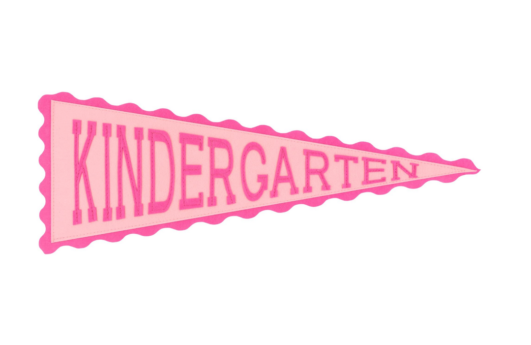 Picture Perfect Pennant | Romany Rose/Palm Beach Pink