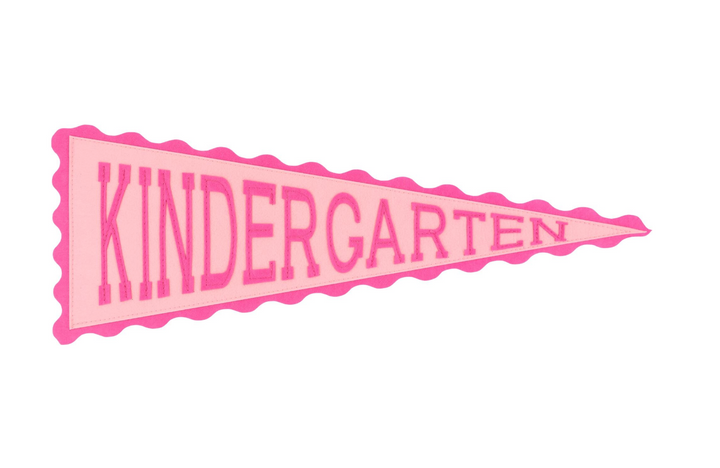 Picture Perfect Pennant | Romany Rose/Palm Beach Pink