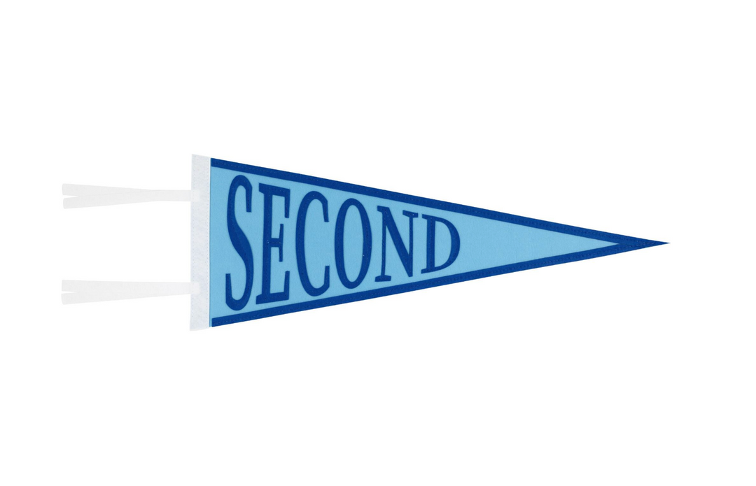 Picture Perfect Pennant | Brookline Blue/Rockefeller Royal