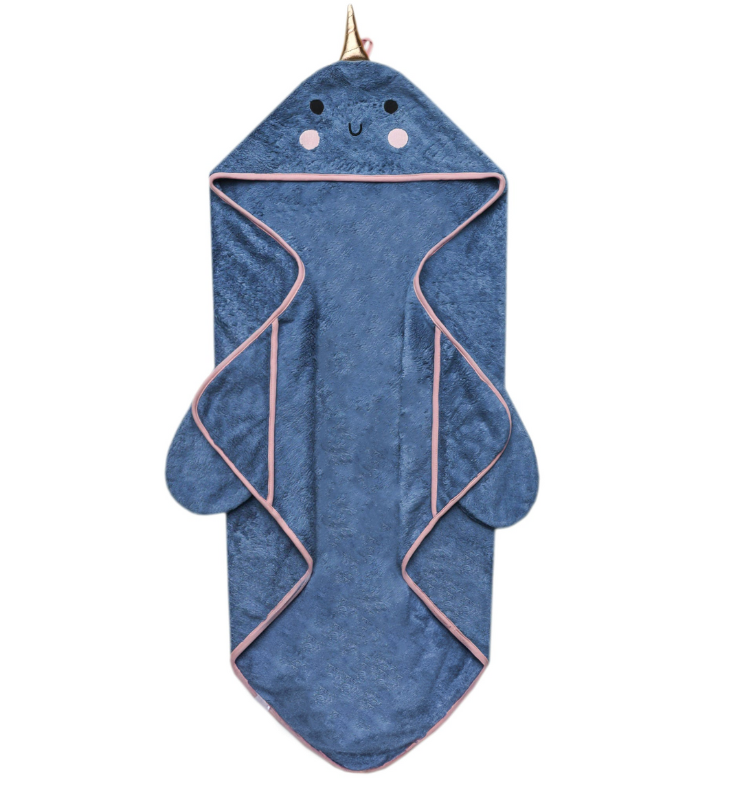 Character Bamboo Hooded Towel | Nori