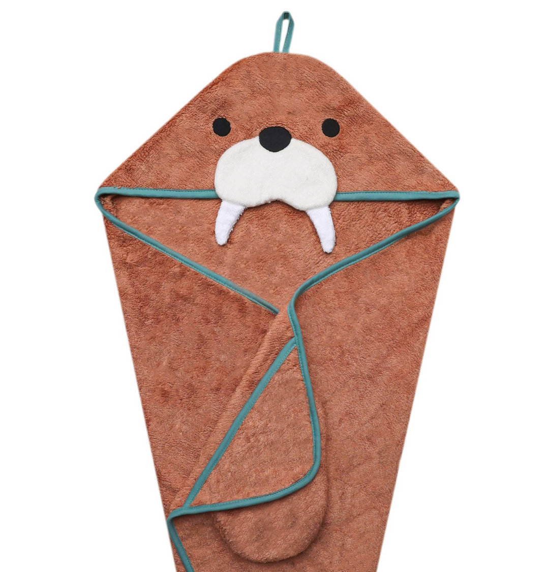 Character Bamboo Hooded Towel | Wally