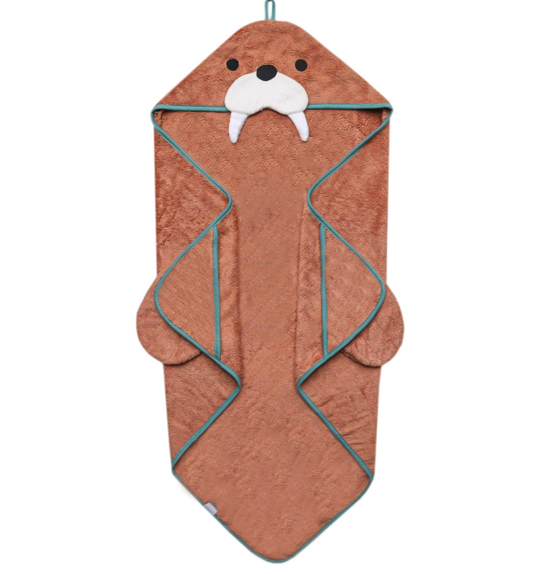 Character Bamboo Hooded Towel | Wally