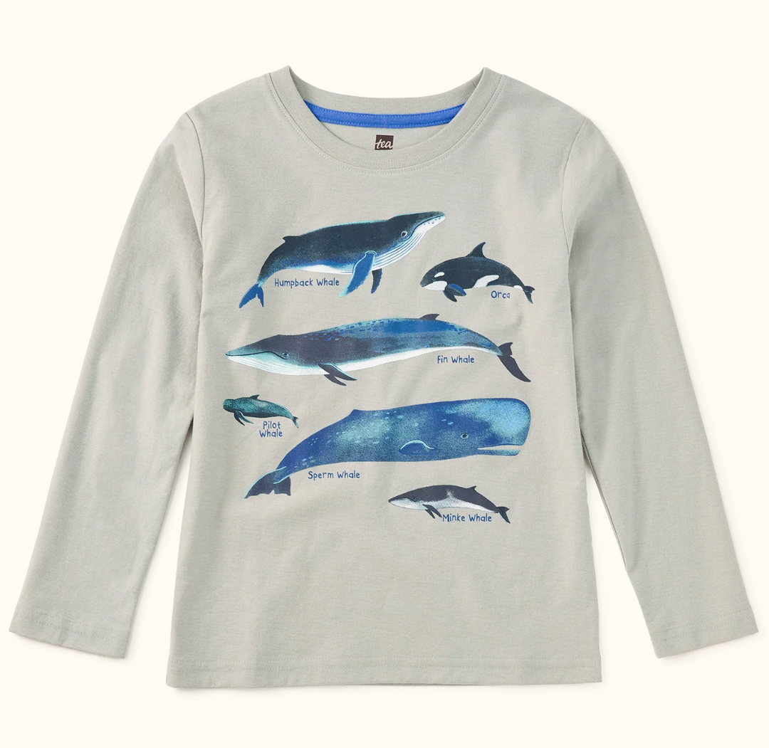 Whale Discovery Graphic L/S Tee