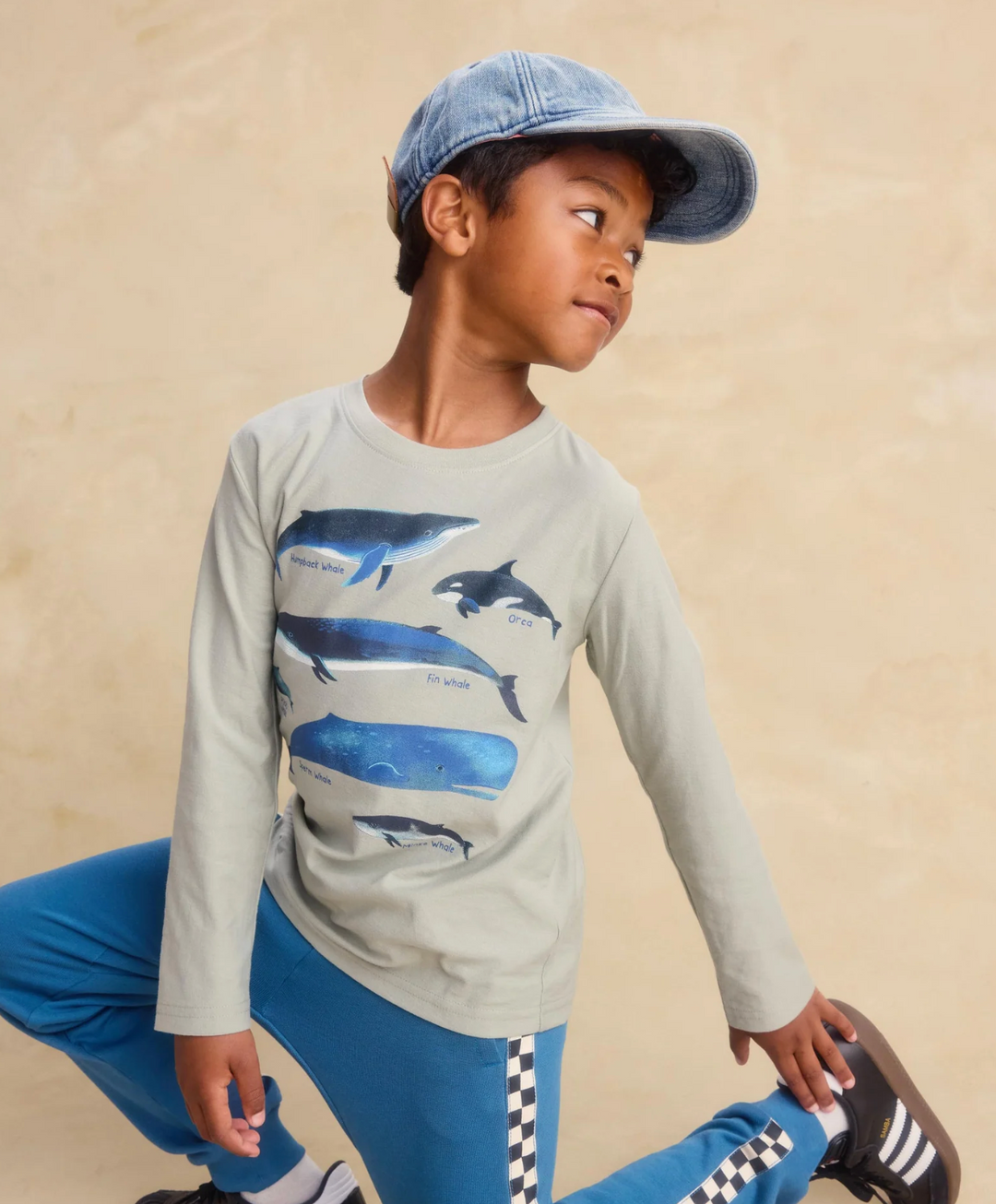 Whale Discovery Graphic L/S Tee