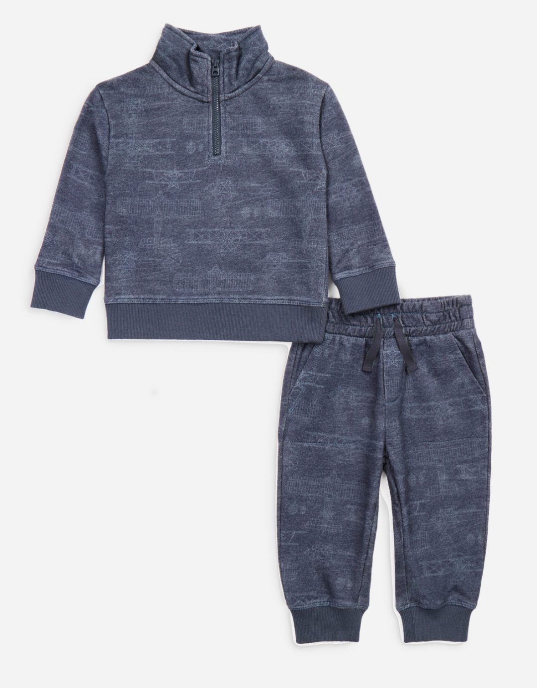 Take Off Quarter Zip Set