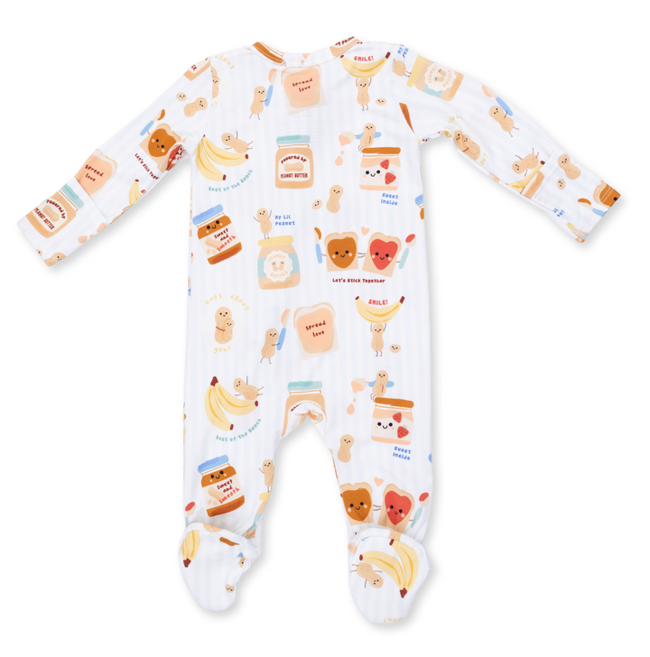 Two Way Zipper Footie | Spread the Love