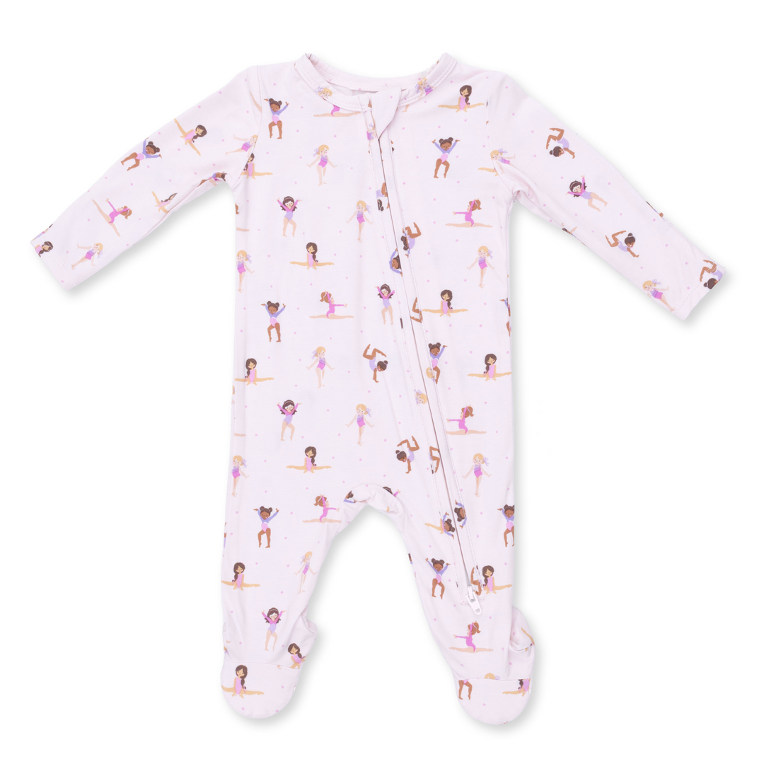 Two Way Zipper Footie | Tiny Tumblers
