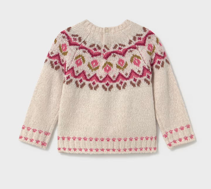 Rose Jacquard Sweater | 2384