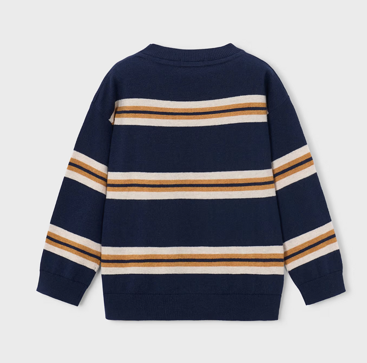 Navy Stripe Sweater | 4303