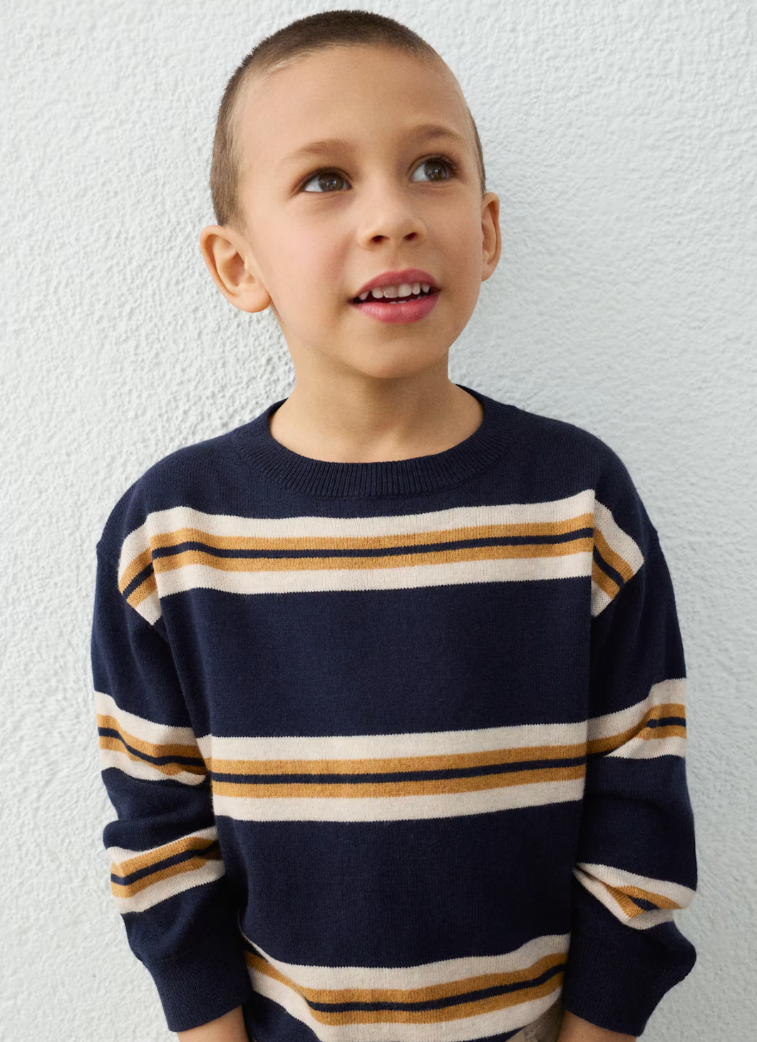 Navy Stripe Sweater | 4303