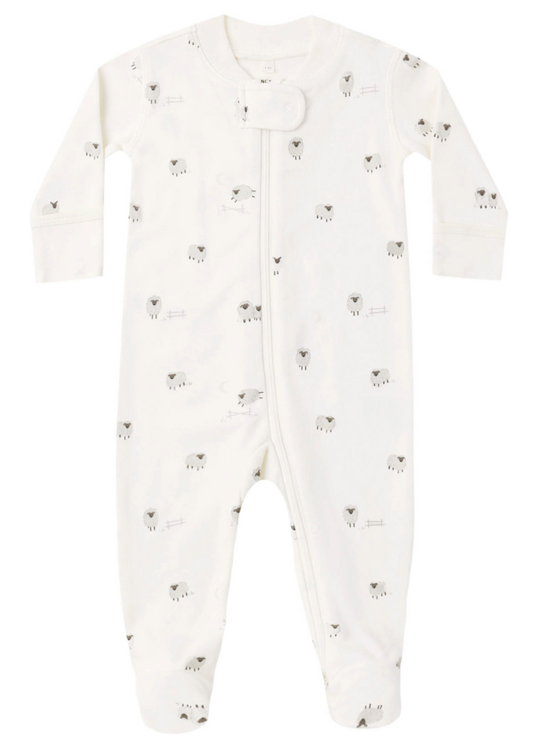 Zip Long Sleeve Sleeper Footie | Sheep