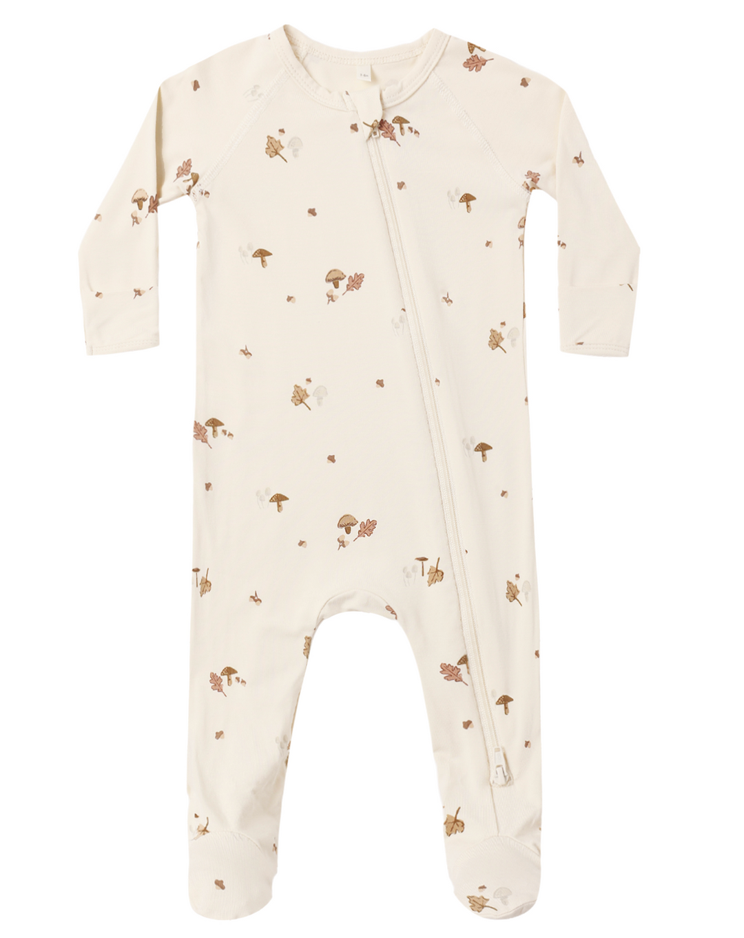 Bamboo Zip Footie | Woodland