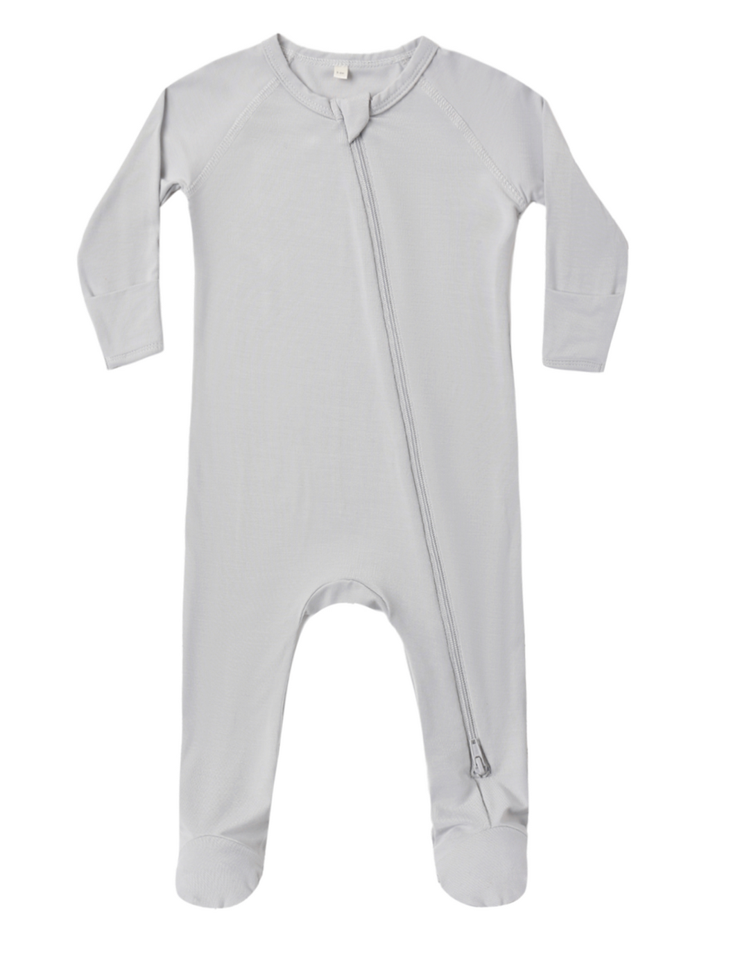 Bamboo Zip Footie | Cloud