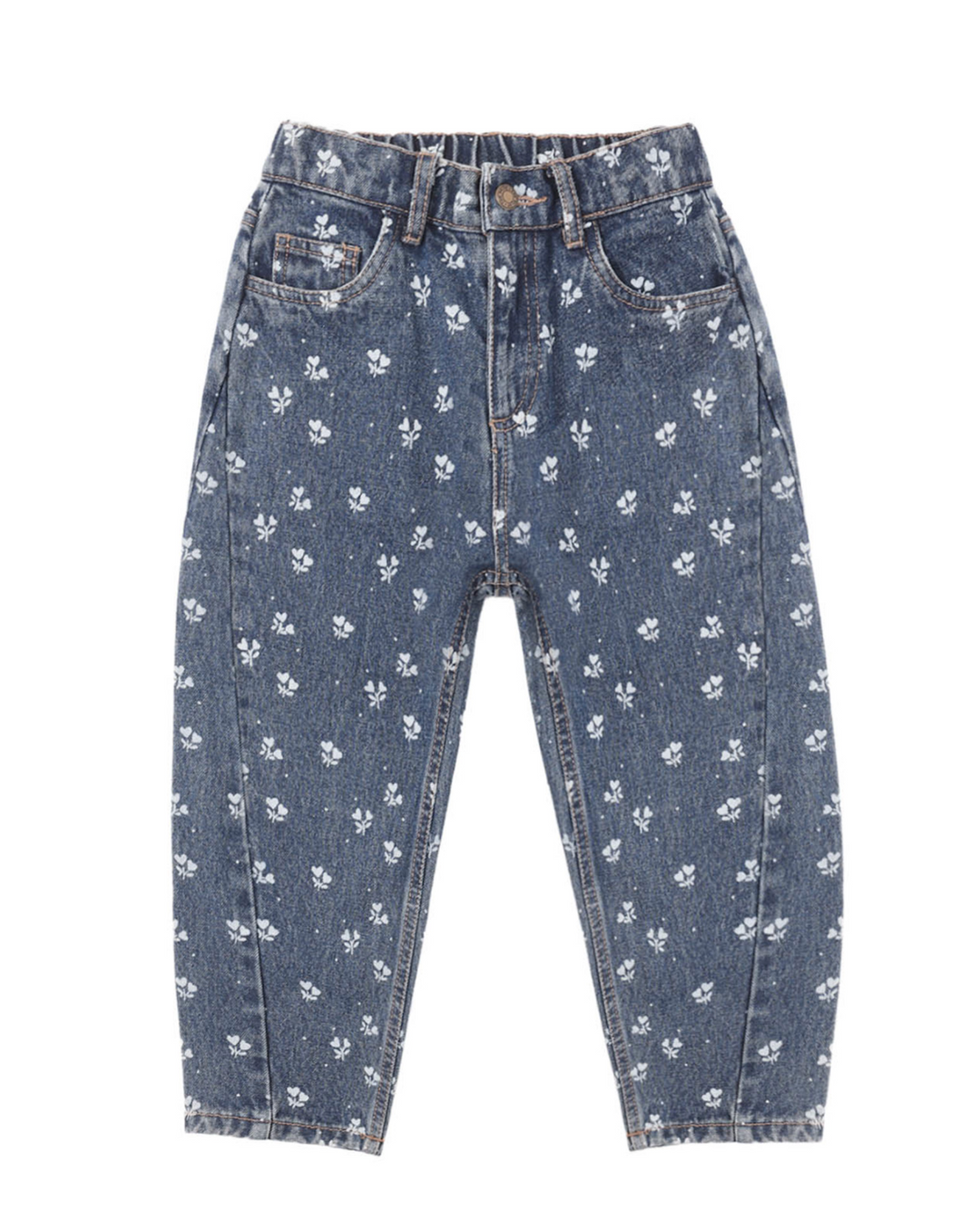 Barrel Pant | Heart Ditsy
