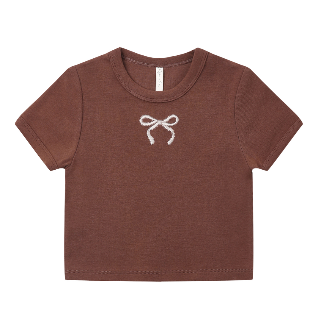 Baby Tee | Mulberry Bow