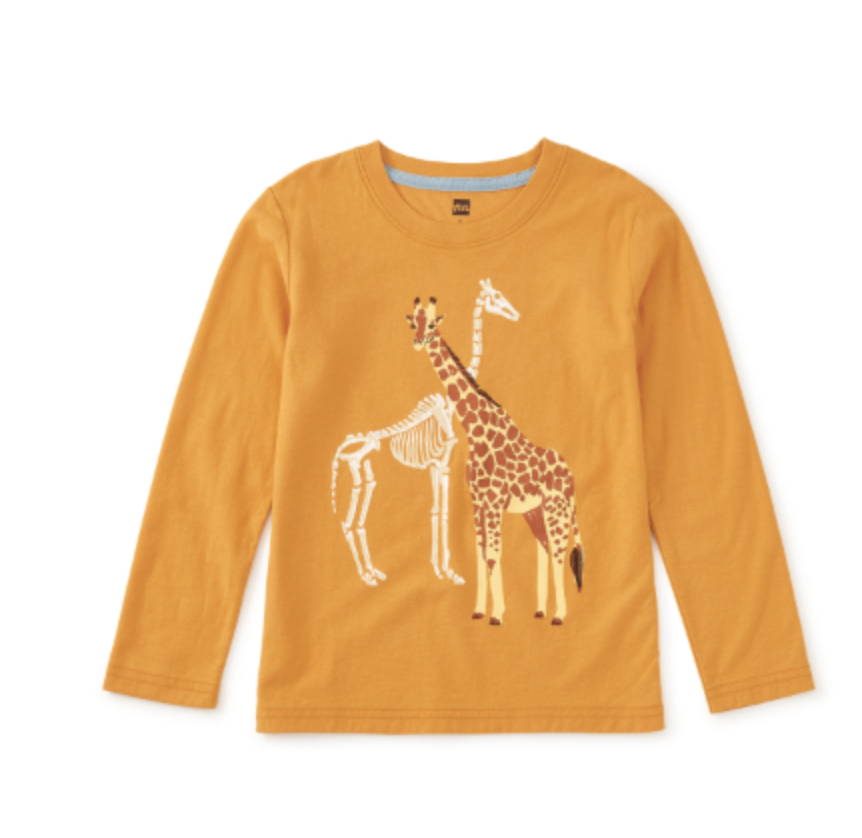 Fossil Giraffe Graphic Tee