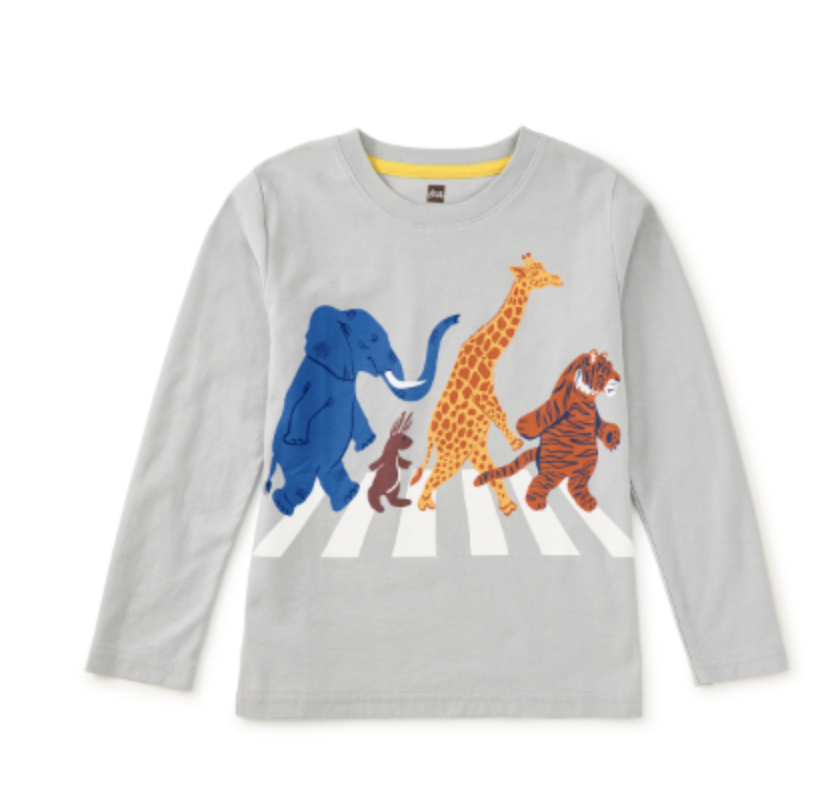 Abbey Road Graphic Tee | Cement