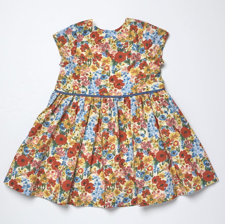 Fatima Dress | Watercolor Meadow