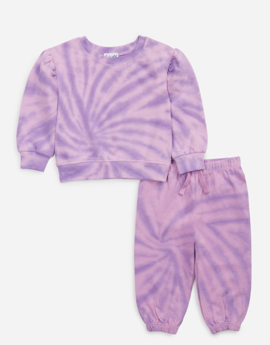 Baby Clematis Tie Dye LS Set
