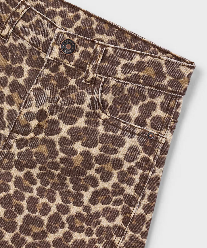 Leopard Twill Pants | 4519