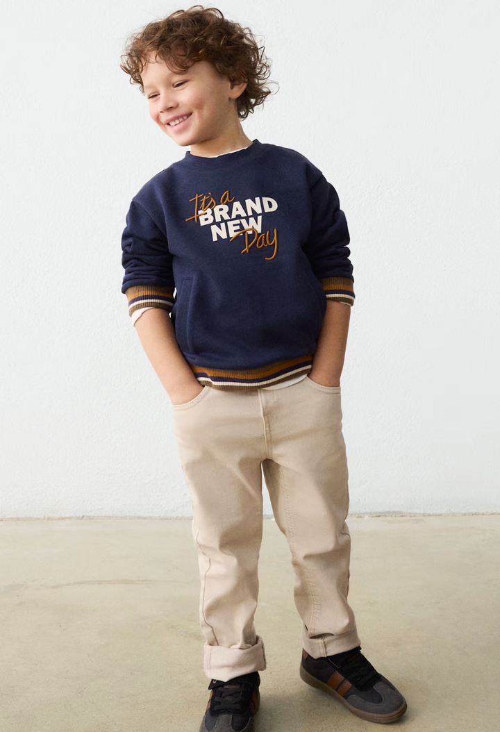 Tan Regular Fit Pants | 4504