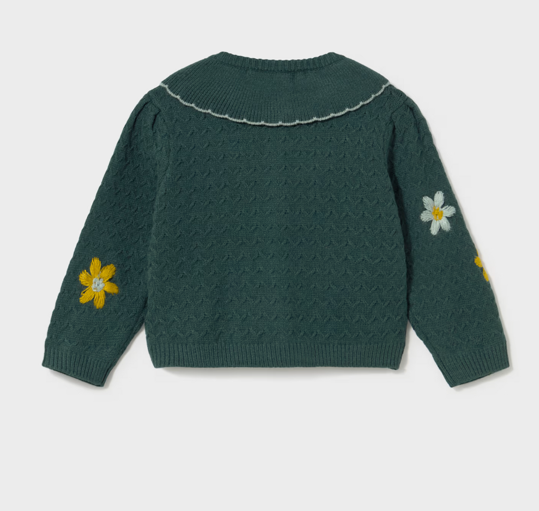 Green Floral Cardigan | 2306