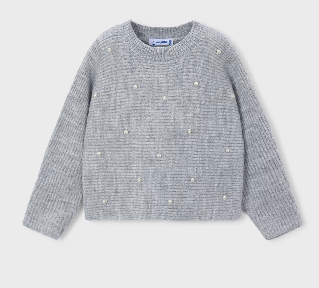 Gray Pearl Sweater | 4322