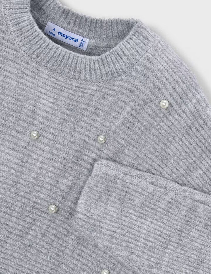 Gray Pearl Sweater | 4322