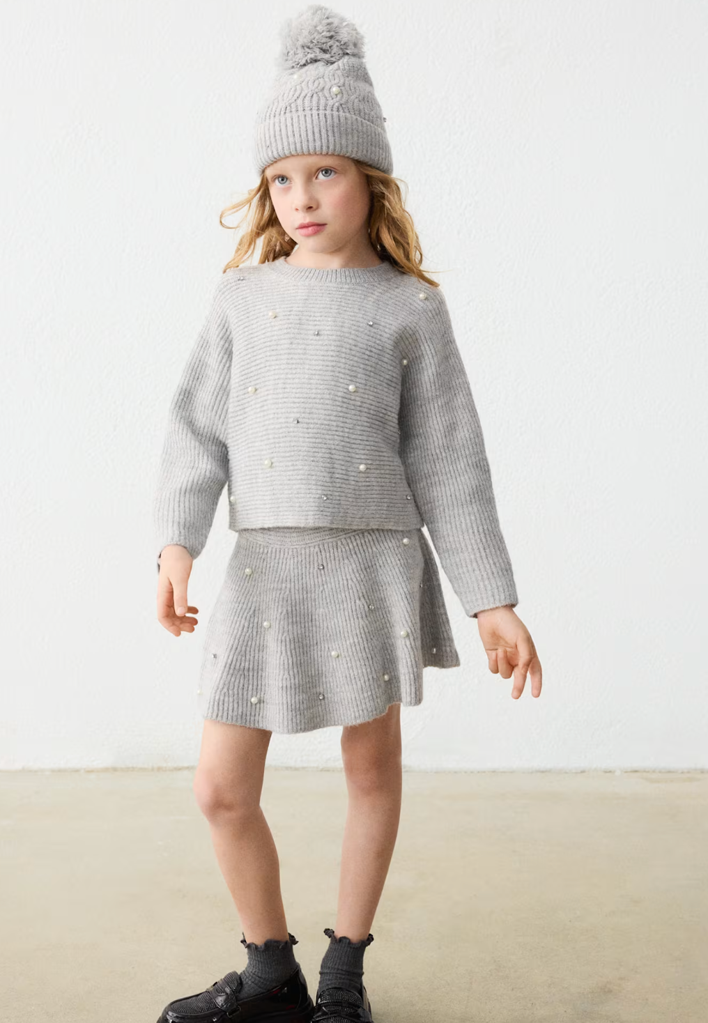 Gray Pearl Sweater | 4322
