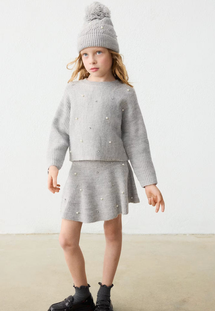 Gray Pearl Sweater | 4322