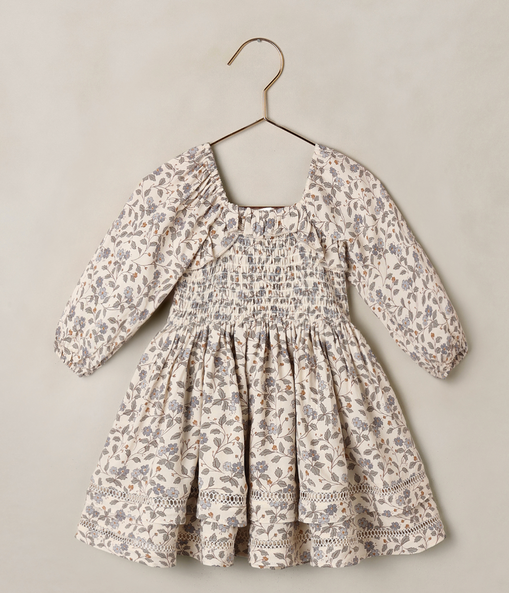Elodie Dress | Blue Garden