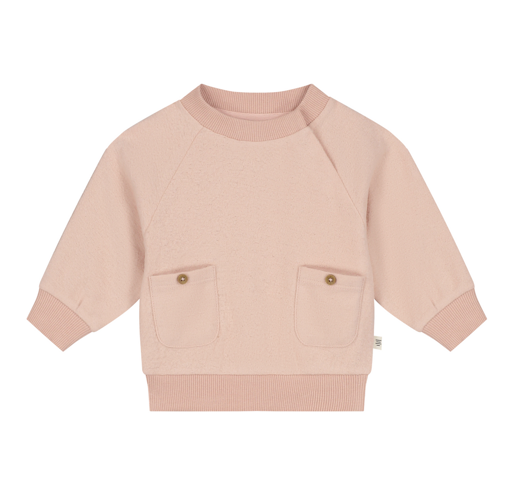 Baby Girl Pullover | Old Pink