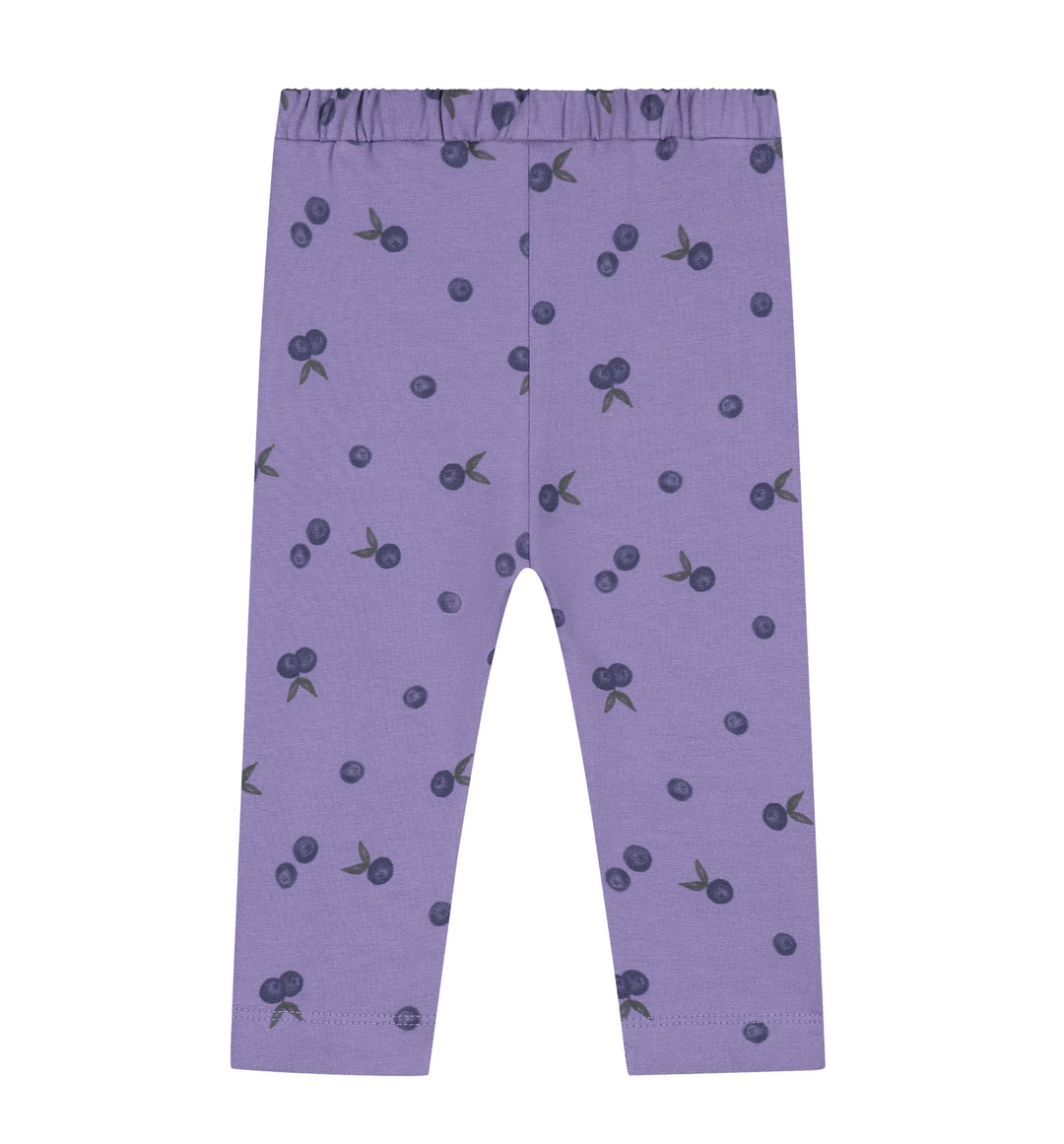 Baby Girl Print Sweatpants | Faded Plum