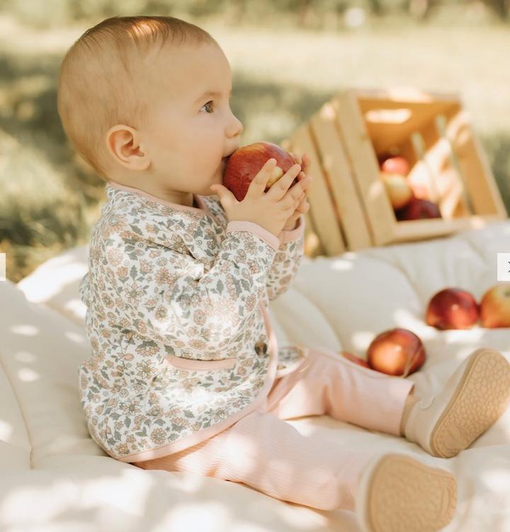 Farm Floral Quilted Cardigan