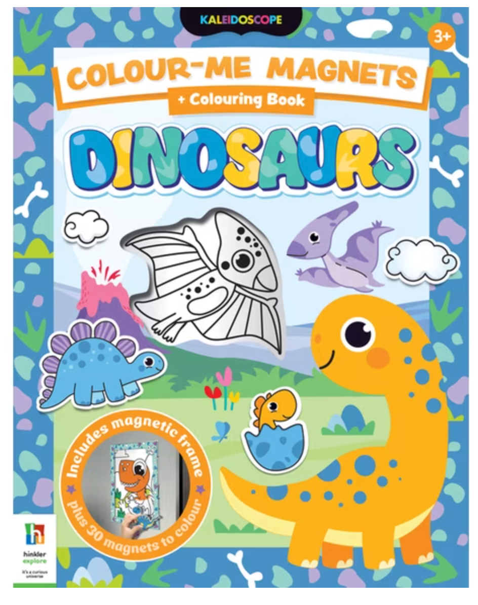 Dinosaurs Color-Me Magnets Coloring Book