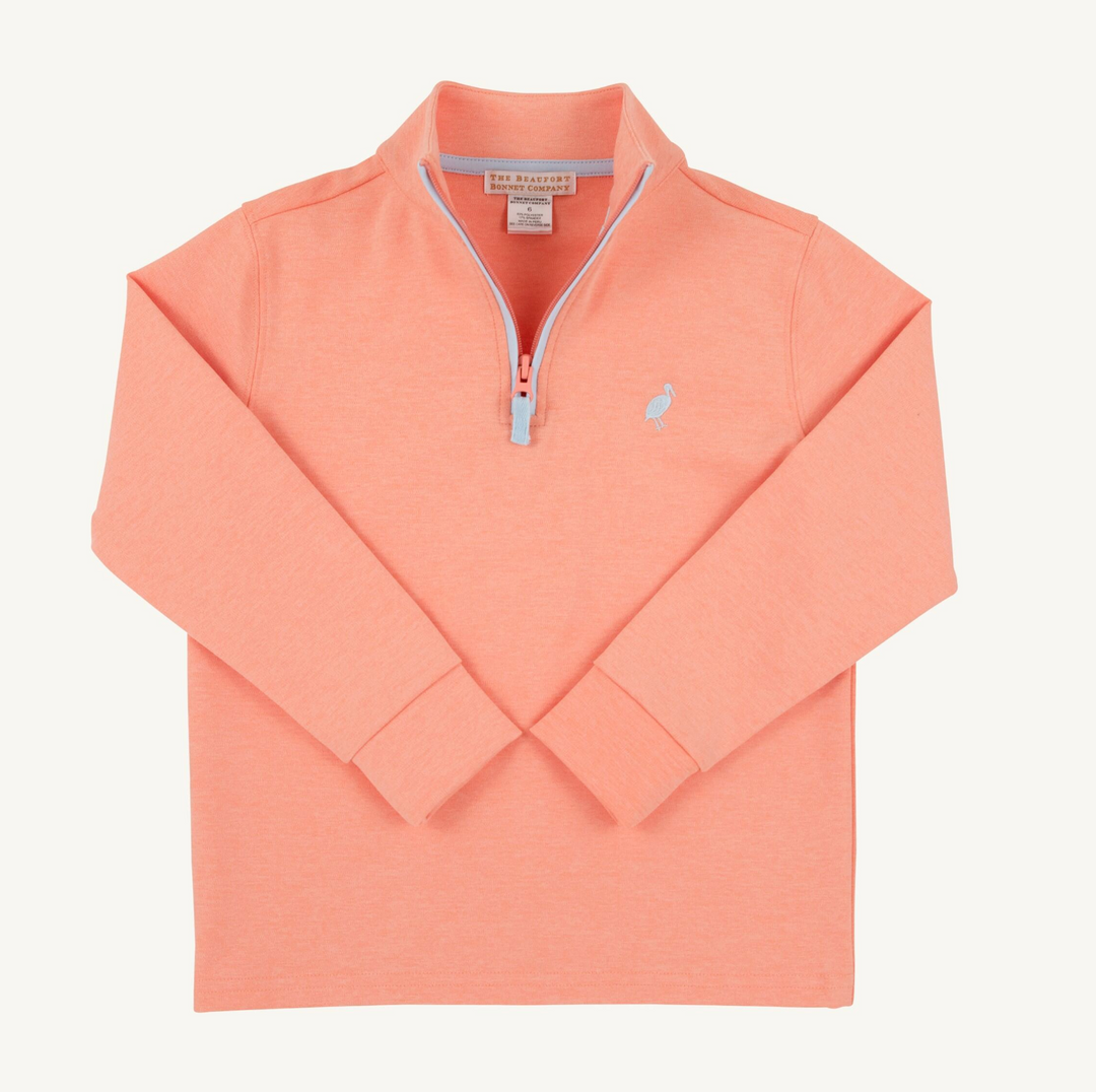 Prepletic Haywood Half-Zip | Seashore Sherbert Heathered