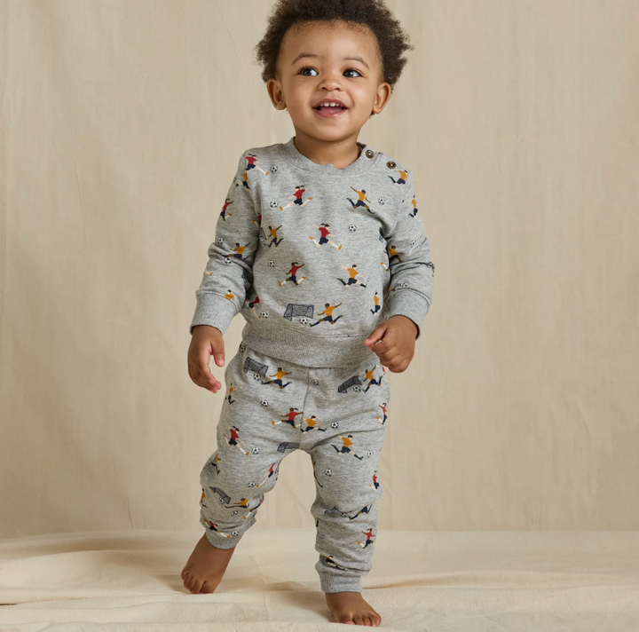 Baby Jax Jogger Set | Mini Soccer Players
