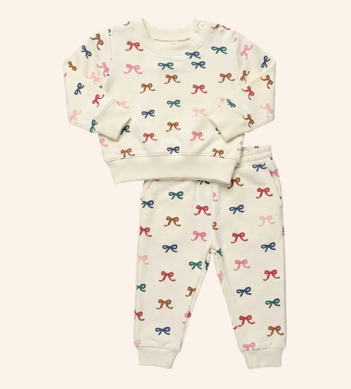 Baby Jax Jogger Set | Tiny Bows