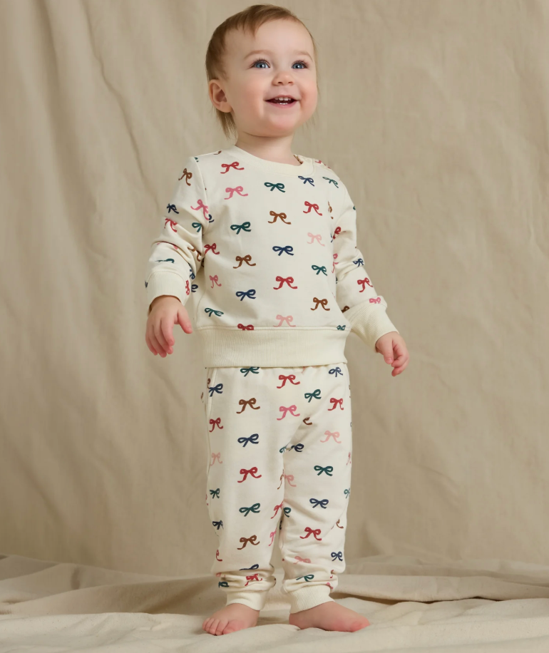 Baby Jax Jogger Set | Tiny Bows