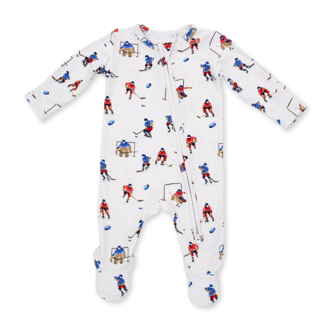 Two Way Zipper Footie | Hockey Players
