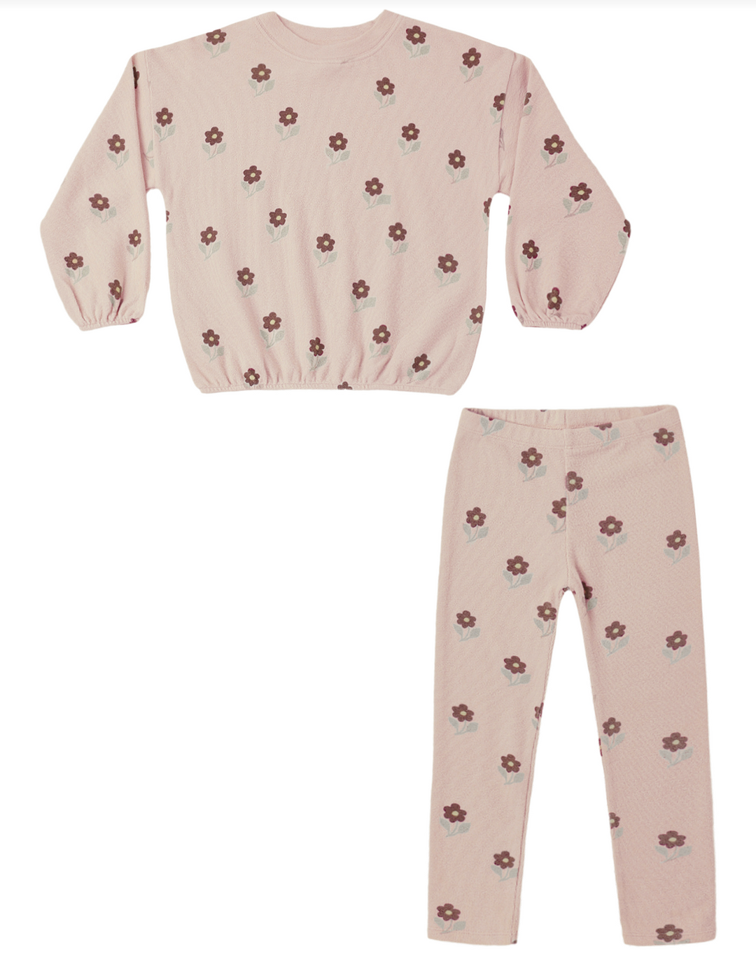 Spongey Knit Set | Petal Daisy
