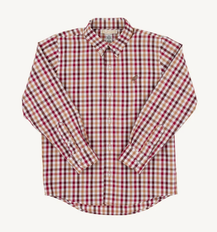 Deans List Dress Shirt | Easton Pond Plaid