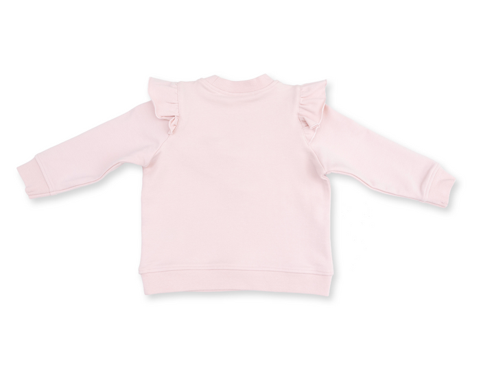 Ruffle Sweatshirt/Legging Set | Veiled Pink Bows