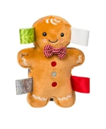Taggies Merry Mingle Rattle | Gingerbread Man